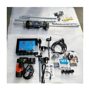 Electric portable line boring and bore welding line boring and welding machine