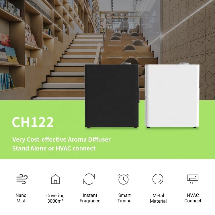 CH122 2000m3 HVAC Scent Air Machine for Scent Marketing Aroma Diffusion Air Freshener and Aroma Diffuser