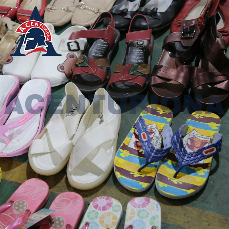 used women sandals 2024 sandals women flat used ladies korean sandals second hand shoes bales from uk 45kg-50kg