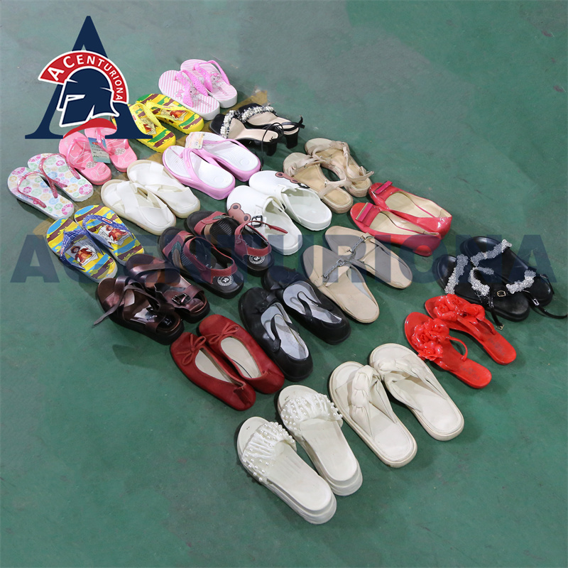 used women sandals 2024 sandals women flat used ladies korean sandals second hand shoes bales from uk 45kg-50kg