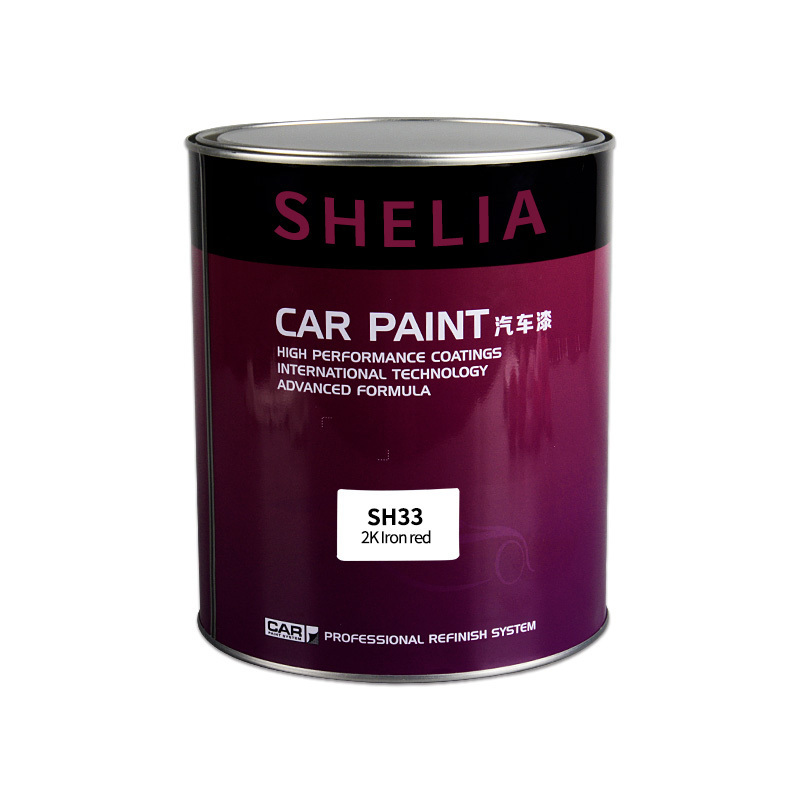 factory direct selling acrylic 2k bright red car paint