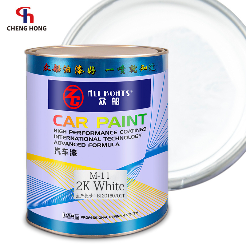 Metallic black car spray paint automotive lacquer 2k acrylic auto body paint