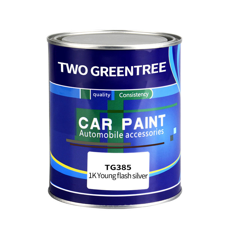 factory direct selling acrylic 1k shine fine silver  car paint