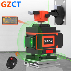 Laser Level 12 Lines 360 Orange Self-leveling With 1.5m Tripod Cheap Price High Precision Green Beam Laser Level Set