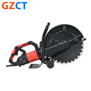 DC425 16" Disc Electric Concrete Wet/Dry Disk Saw Cutter Electrical with 6in Cutting Depth Power Concrete Cutting Machine