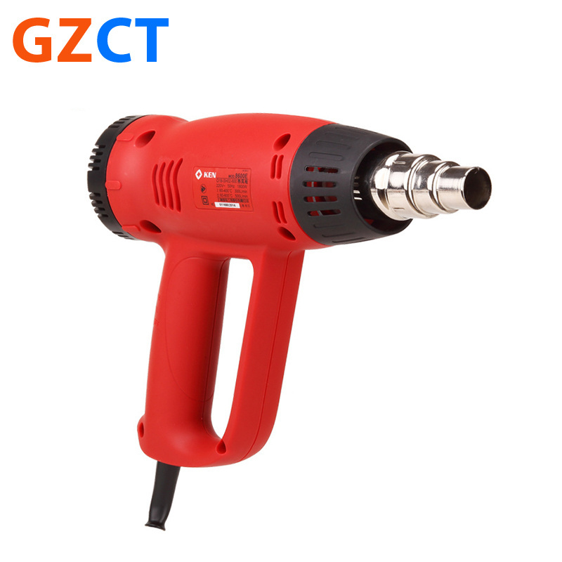 8600CE KEN Variable Temperature Portable Heat Gun Power Adjustable Industrial 2000w Automotive Film Tool Baking Gun