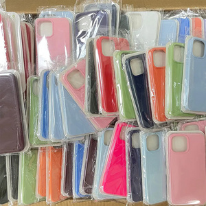 Liquid Silicone Phone Case Silicon Case With Packaging For Iphone 14 13 12 11 Pro Max Xr Xs Shockproof Phone Case