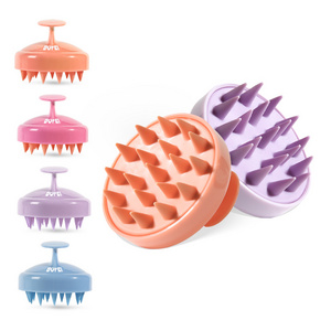 Salon hair scalp massager shampoo brush for hair Soft Silicone Head shampoo brush