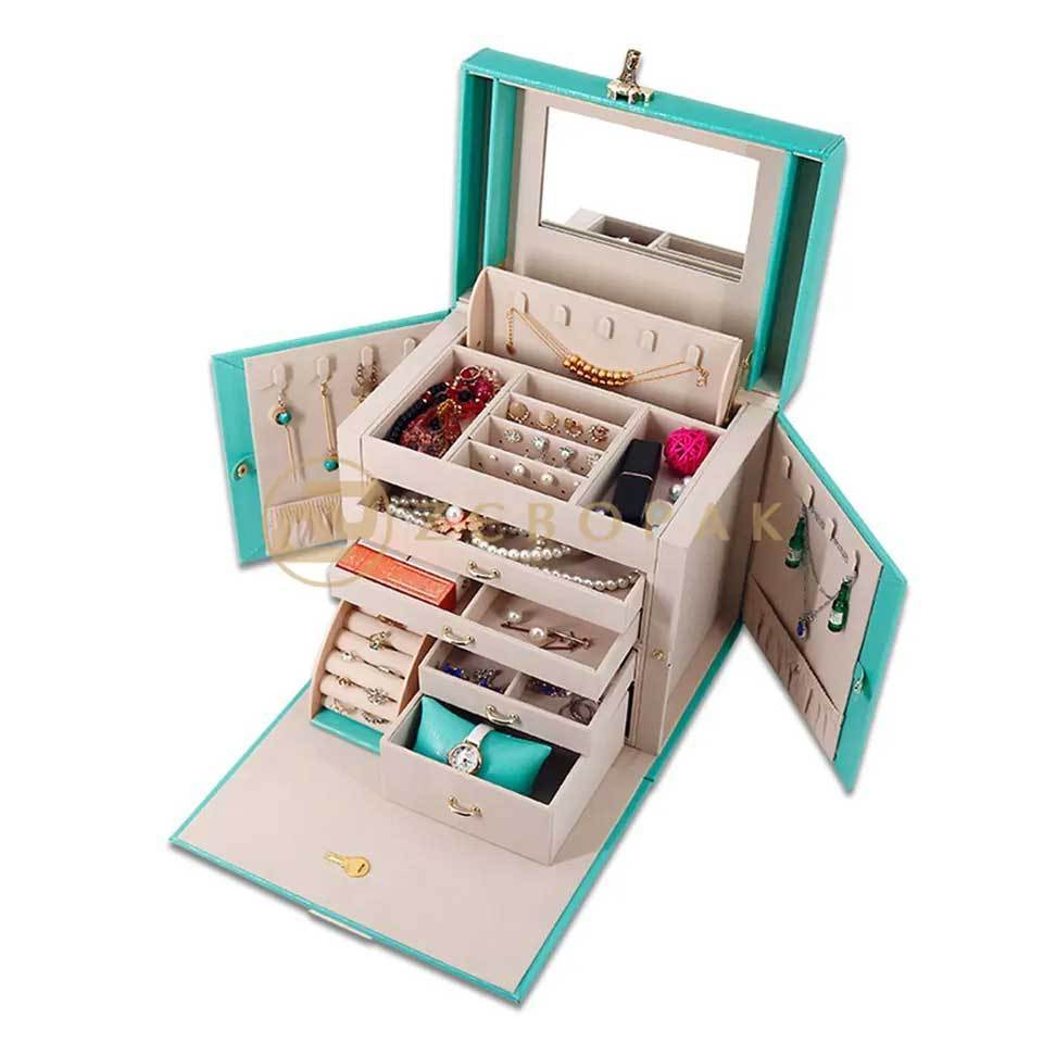 High sale New Brand Travel Case For Jewelry Jewelry Cases Wholesale Jewelry Case Organizer Box