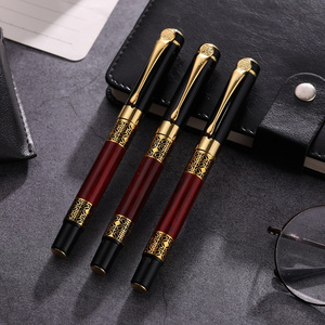 Pen Ballpoint Gun Black/Rose Gold Stain Steel Metal Ballpoint Pen Brands With Customized Logo For Promotional