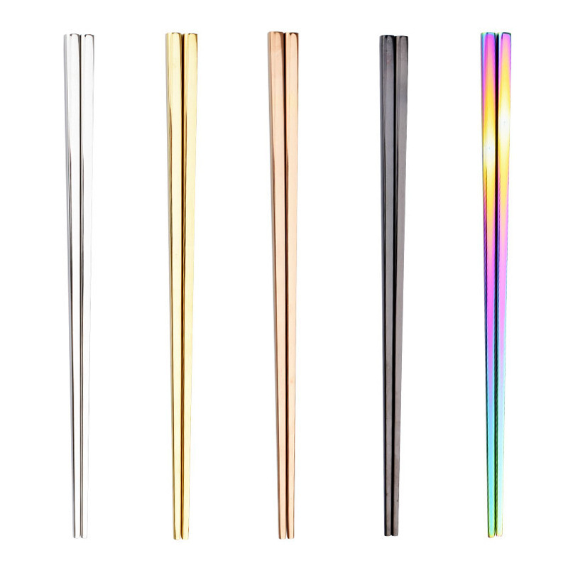 Metal 18/8 Stainless Steel Titanium Chopsticks for Korean Japanese  Korean Custom Chopsticks for Sushi Wedding Gift Souvenirs