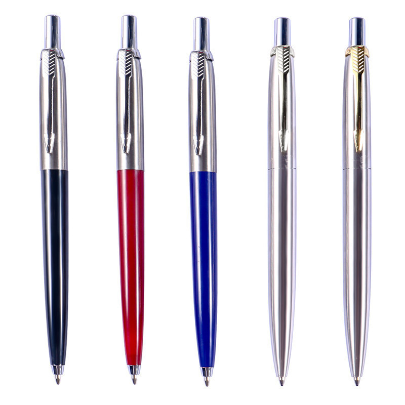 Ballpoint Pen Factory Sale Luxury High Quality  Pen Custom Logo Business  Jotter Stainless Steel Ball Pen