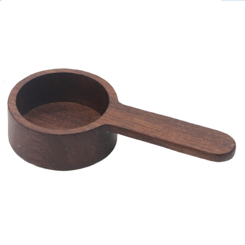 Coffee Scoops for Canister Wooden Tablespoon for Ground Coffee or Protein Handmade Measuring Spoons Made of Beech