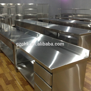 Kitchen equipment work bench /restaurant stainless steel table /kitchen wort table/cabinet/sink