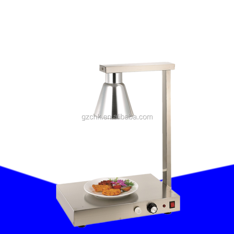 Hotel restaurant equipment food warmer Lamp Warming Station for catering