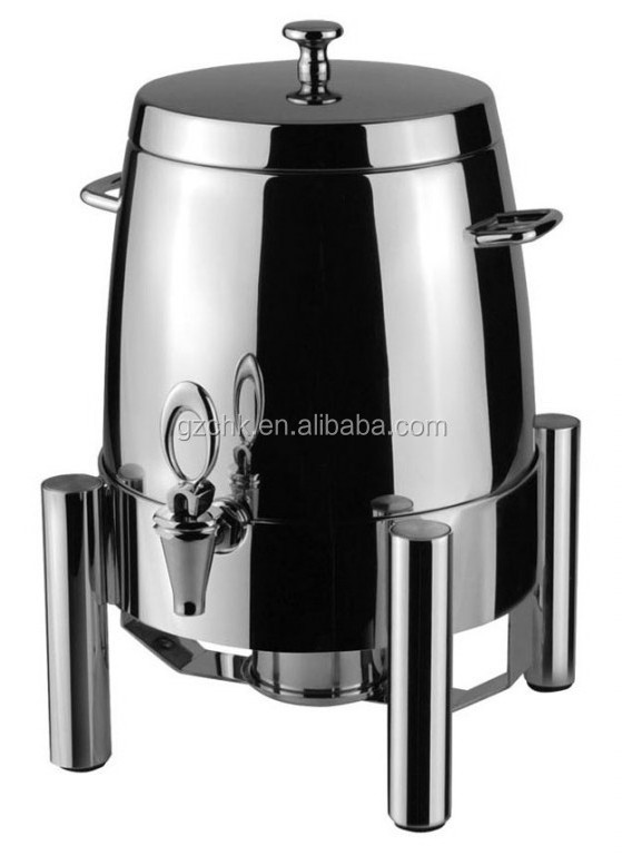 Buffet stainless steel hot drink urn/hotel use hot coffee dispenser