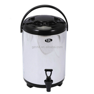 10L heat preservation tea bucket /hot milk tea barrel