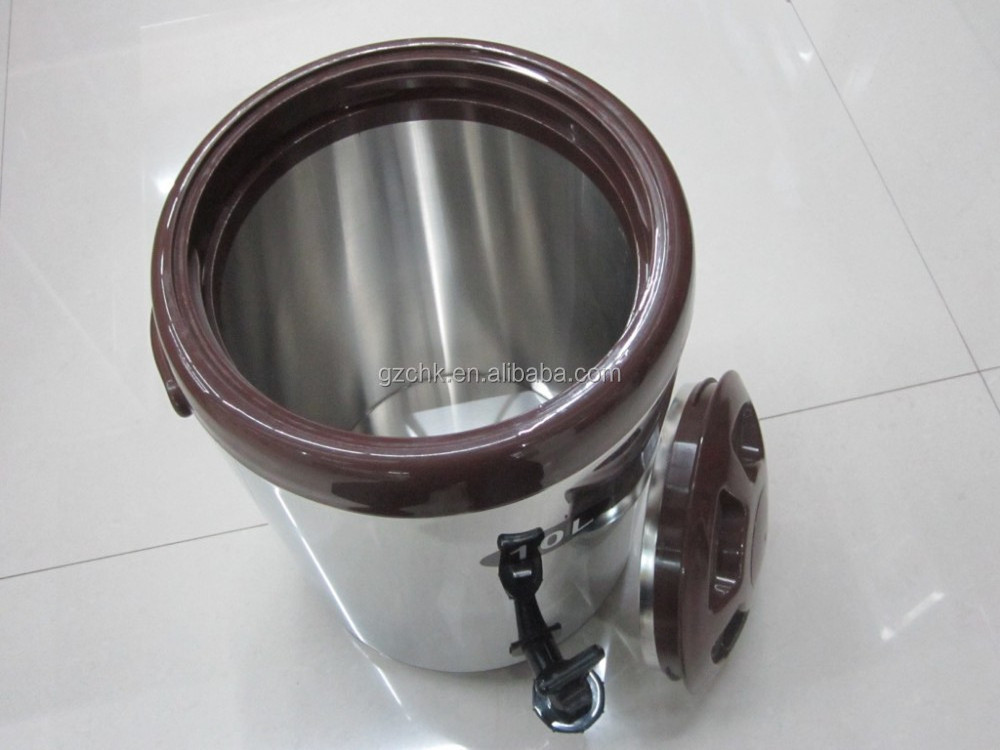 10L heat preservation tea bucket /hot milk tea barrel