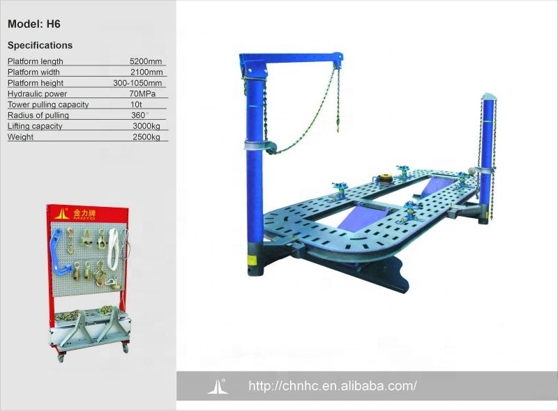 car body repair bench China car chassis straightening bench