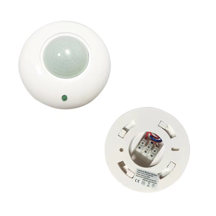 360 Degree Ceiling Mount Occupancy Sensor Movement Detector PIR Infrared Motion Sensor Light Switch 110/220v Auto on off