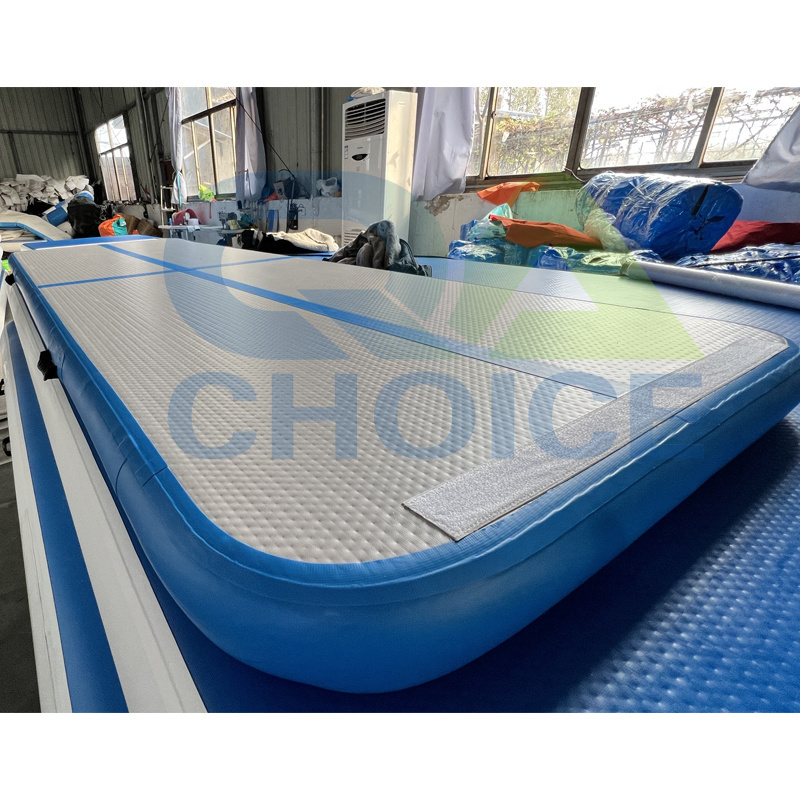 Custom size inflatable tumbling air track gymnastics crash mats