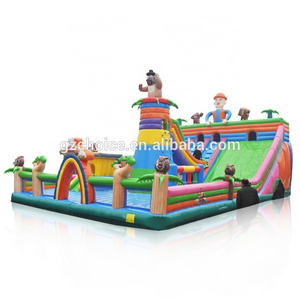 Hot Sale Commercial Inflatable Jumping Castle Slide Bouncy Castle Business For Sale