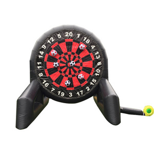 Funny New Design Giant Inflatable Football Golf Sport Inflatable Dart Target Soccer Board Game For Rental