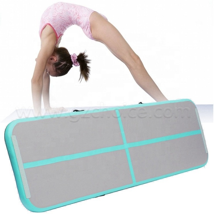 Cheap Inflatable Gymnastics Air track Mat From Air track Factory Exercise DWF Yoga Air Tracks