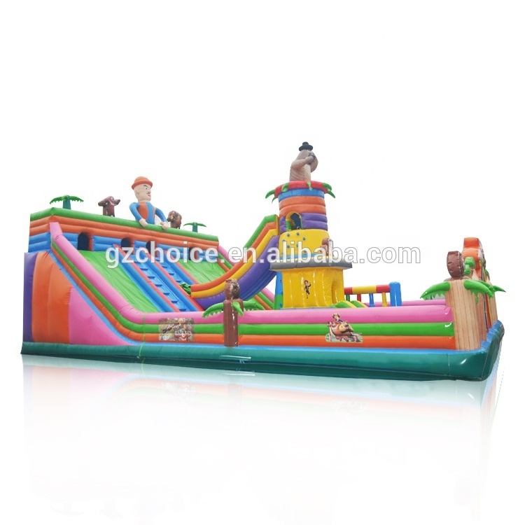 Hot Sale Commercial Inflatable Jumping Castle Slide Bouncy Castle Business For Sale