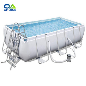 Backyard Summer party Metal Swimming Pool Frame Pool for adults to play portable swimming pool