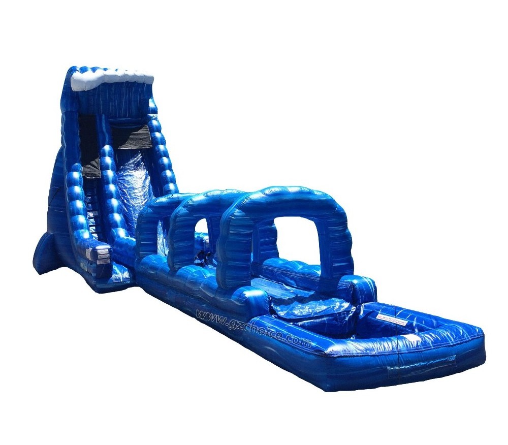 Cheap home use inflatable water slide pool gigantes toboganes inflables agua para la piscina