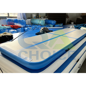 Custom size inflatable tumbling air track gymnastics crash mats