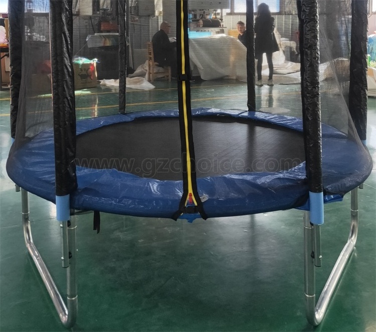 Big Spring Round 15ft Jumping Trampoline Outdoor And Indoor Child Manufacturers Park Frame Trampolines For Sale