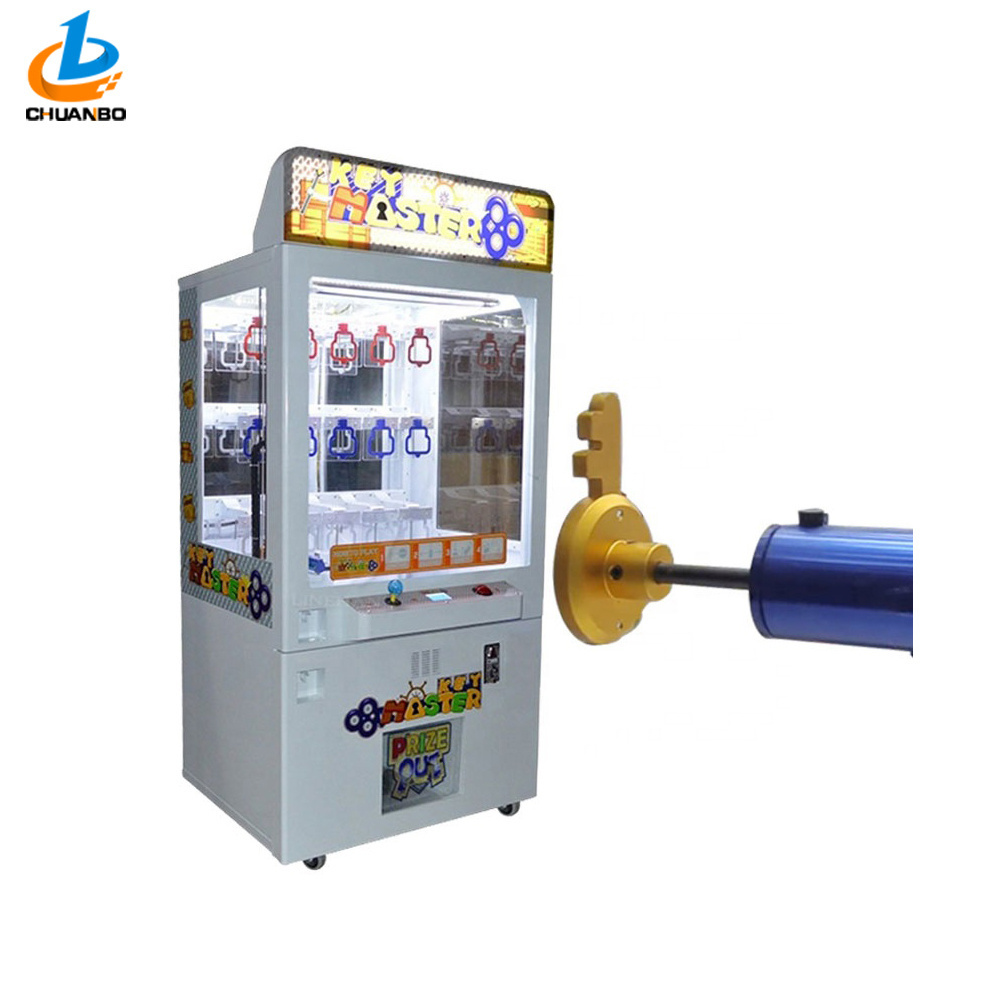 Top Sale Coin Operated Claw Crane Machine Key Master Game Machine