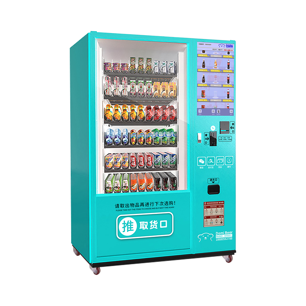 Drinks Selling Machine Coin Operated Vending Machine with Cash Acceptor Vending Machines For Retail Items