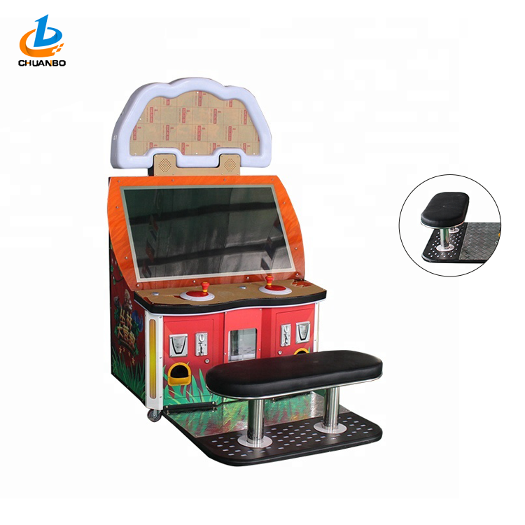 New Arrival Educational Kids video game machine shooting redemption arcade machines Jungle Rescue