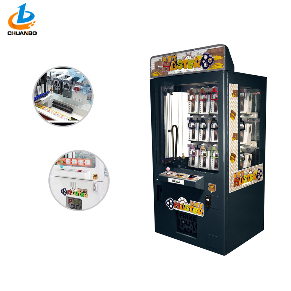 Top Sale Coin Operated Claw Crane Machine Key Master Game Machine