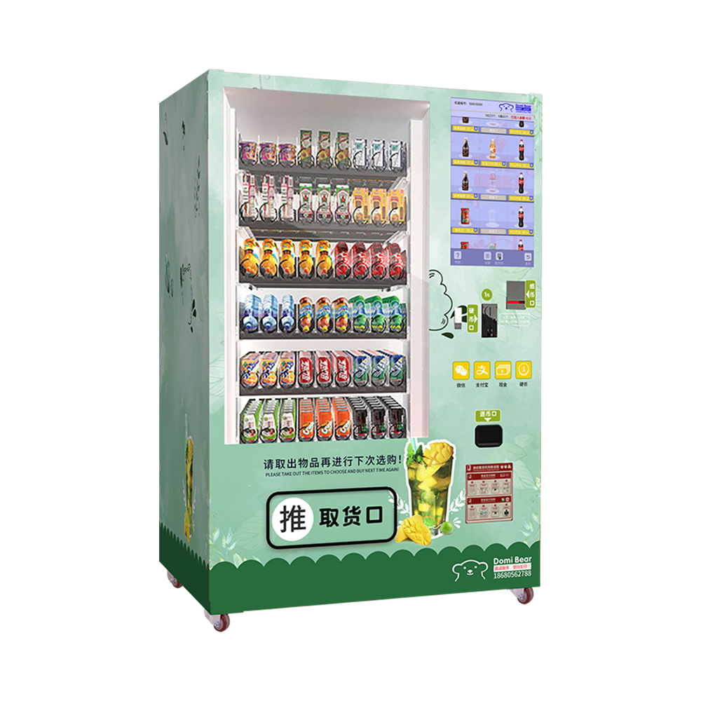 Drinks Selling Machine Coin Operated Vending Machine with Cash Acceptor Vending Machines For Retail Items