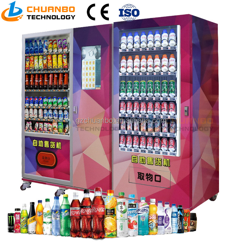 Wholesale Automatic Beverage Bottled Water Vending Machine For Food And Drinks