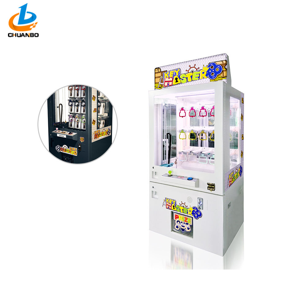 Top Sale Coin Operated Claw Crane Machine Key Master Game Machine