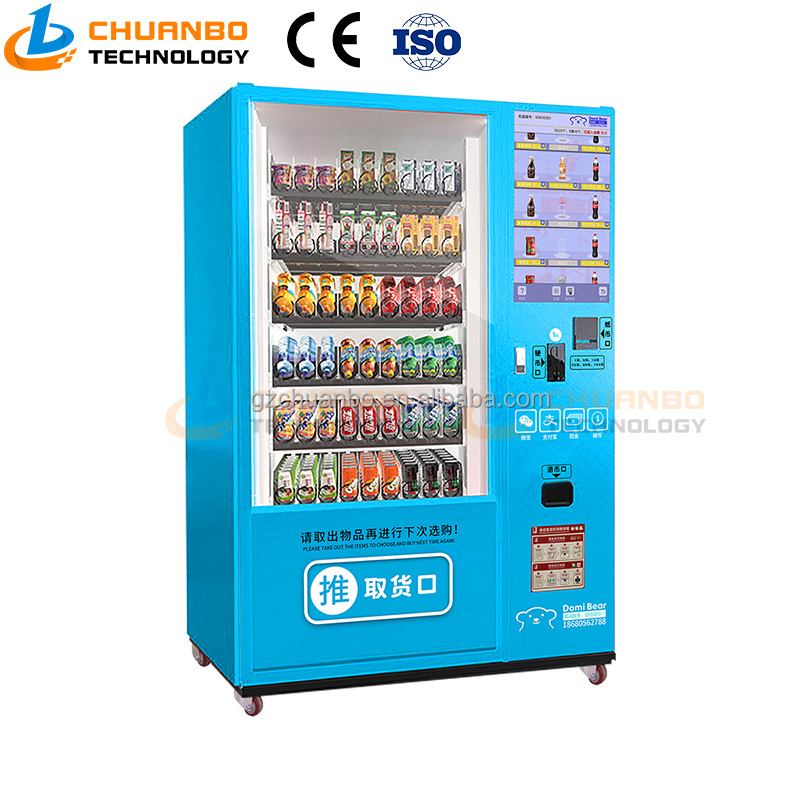 Wholesale Automatic Beverage Bottled Water Vending Machine For Food And Drinks