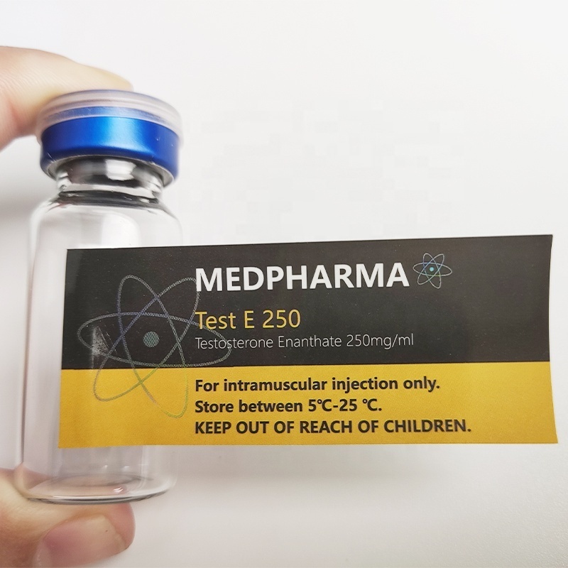 High quality pharma hologram mesotherapy vial private label 10ml vial label for tren