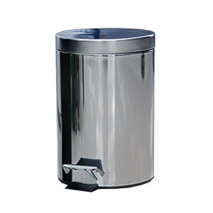 20l 30l  Hotel Living Room Kitchen stainless steel trash can garbage bins waste bin garbage can Step Pedal Trash Can With Lid