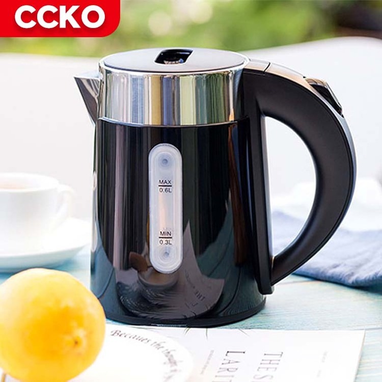 Mini Restaurant Office Hotel Home Thermal Portable Kettle Pot With Tray Set Tea Water Kettle Electric Kettle Stainless Steel