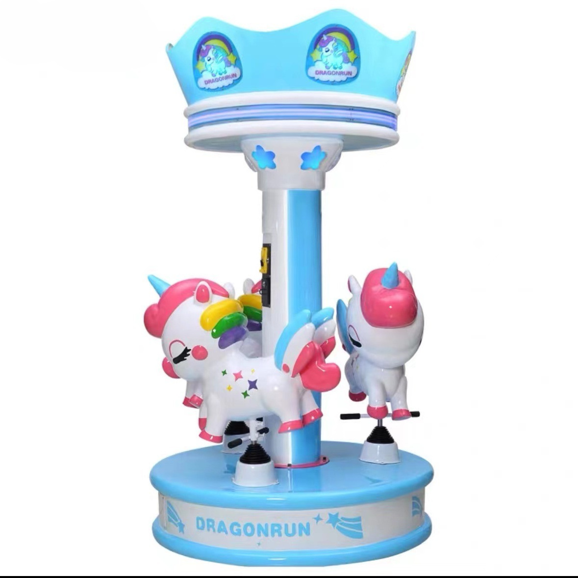 Indoor amusement park rides children carousel  mini carousel