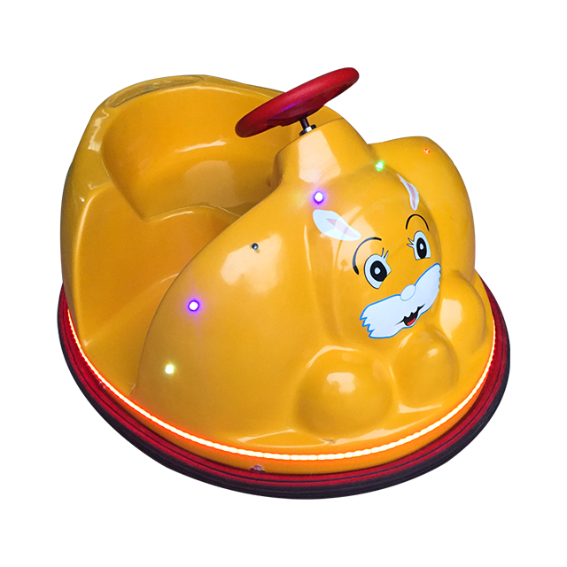 2021 Hot Seller Attractive Kids Game Machine Electric Inflatable UFO Bumper Car For Amusement Park Land and Ice Ground