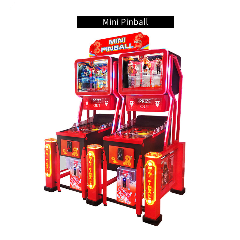 Professional manufacturers produce mini pinball machine coin-operated arcade lottery exchange carnival amusement park equipment