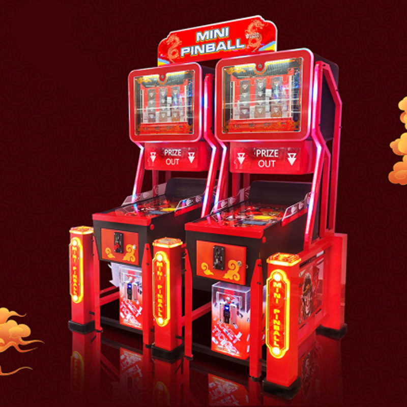 Professional manufacturers produce mini pinball machine coin-operated arcade lottery exchange carnival amusement park equipment