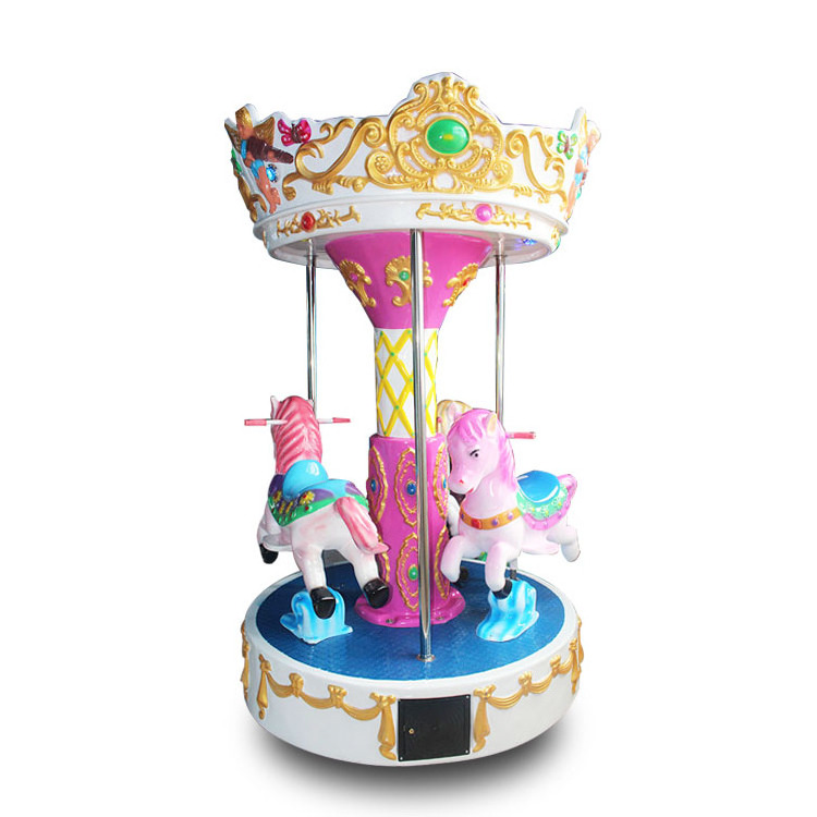 Indoor amusement park rides children carousel  mini carousel