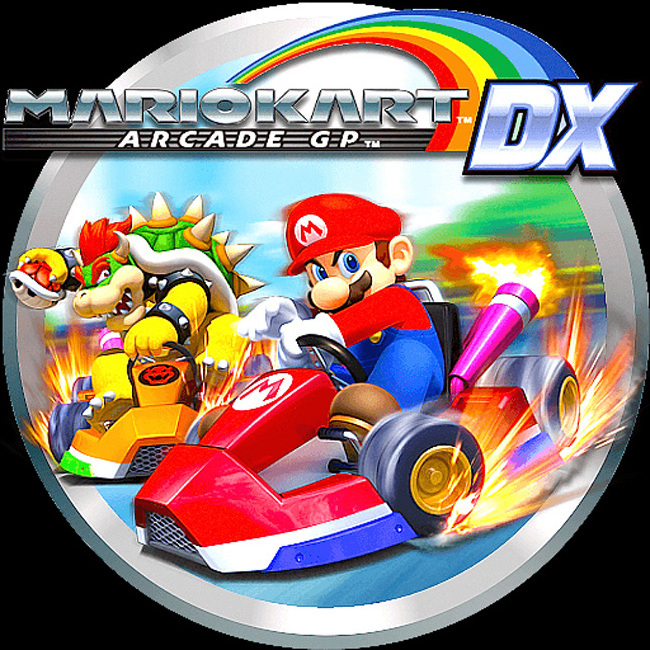 Video Arcade Driving Game Coin operated car racing game Mario Kart DX